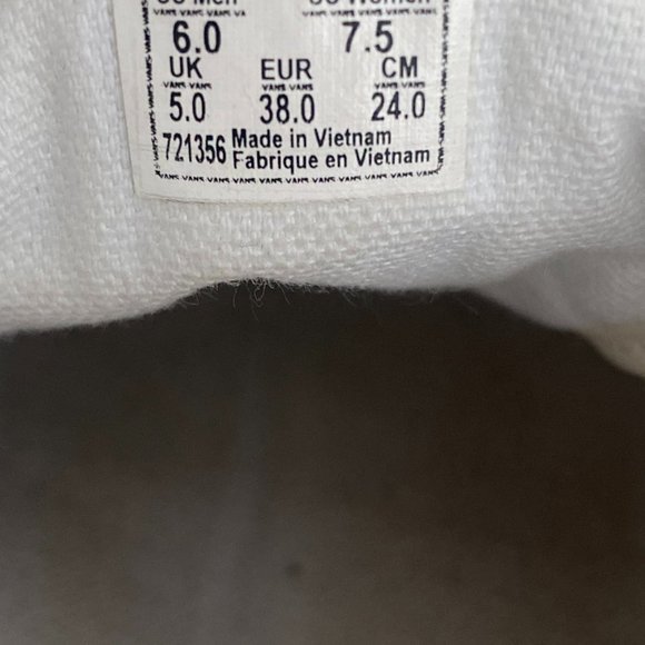 Vans Womens Classic Low-top Canvas Skate Shoes Size Women 7.5 / Mens 6 💚💚 - Picture 11 of 12